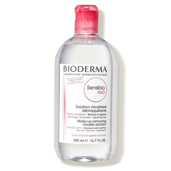 میسلار واتر پاک کننده آرایش بیودرما Bioderma (در دو مدل پوست های خشک و حساس و پوست های چرب و مختلط)