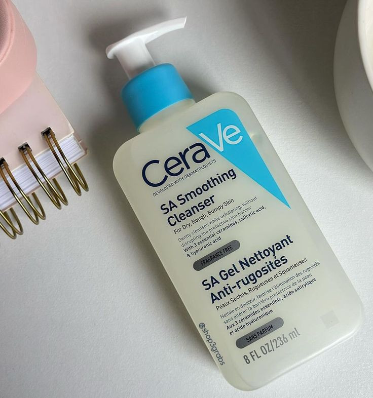ژل شسستشو سراوی CeraVe مدل SA Smoothing